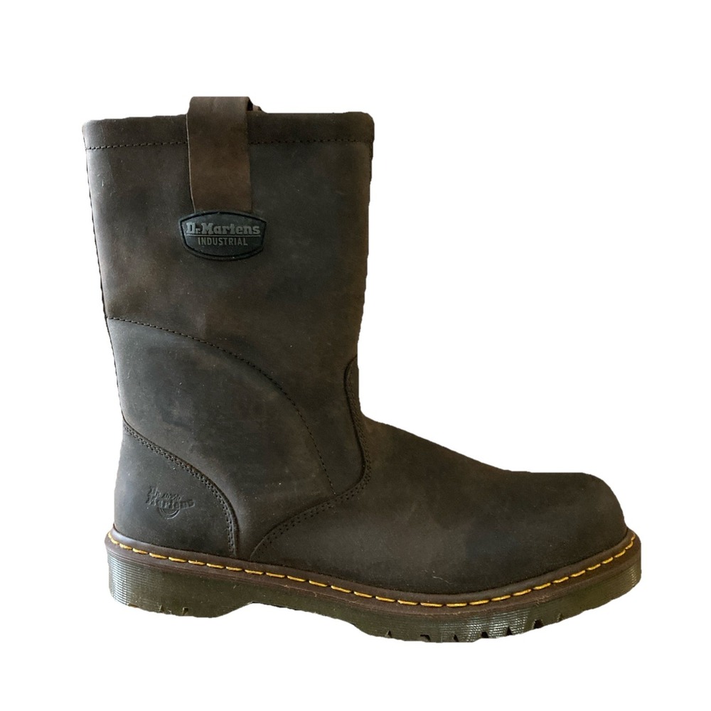 Dr Martens Icon 2296 Boot Soft Toe Mens 14M New Gaucho Volcano Brown Industrial